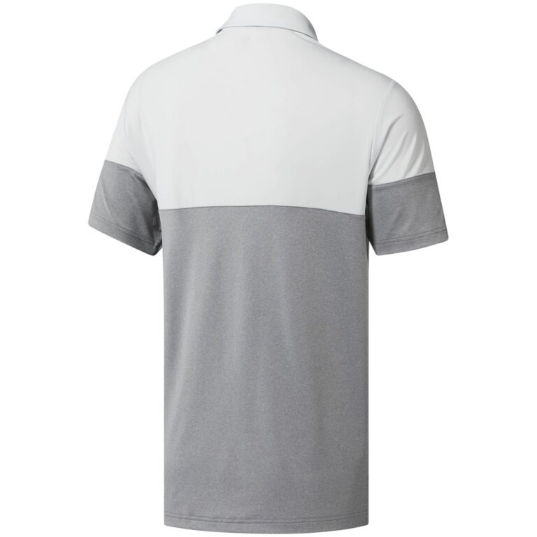 adidas Ultimate365 Heather Blocked Poloshirt Shirt – Bild 2